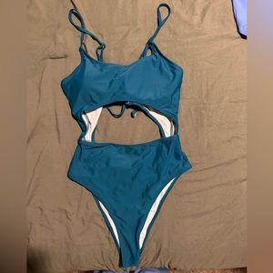 One piece bathing suit